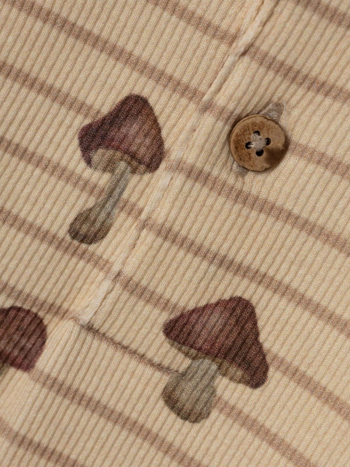 LIL' ATELIER Mushroom LONG SLEEVED ROMPER