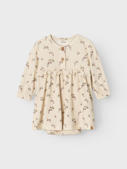 Berry romper girls dress