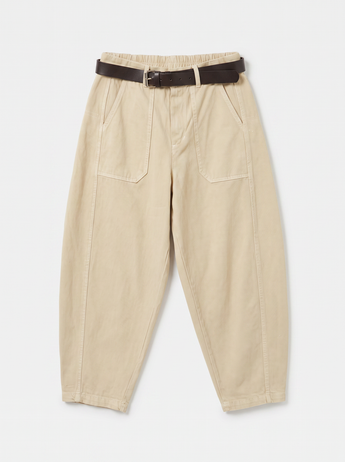 Heidi barrel leg jeans with belt