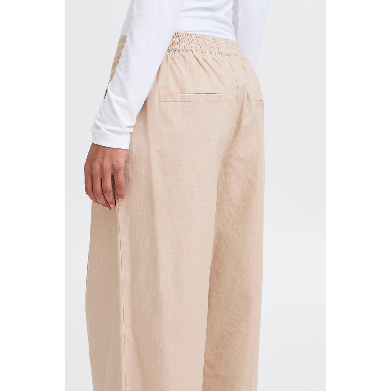 IHUNICA Oxford Tan Trousers