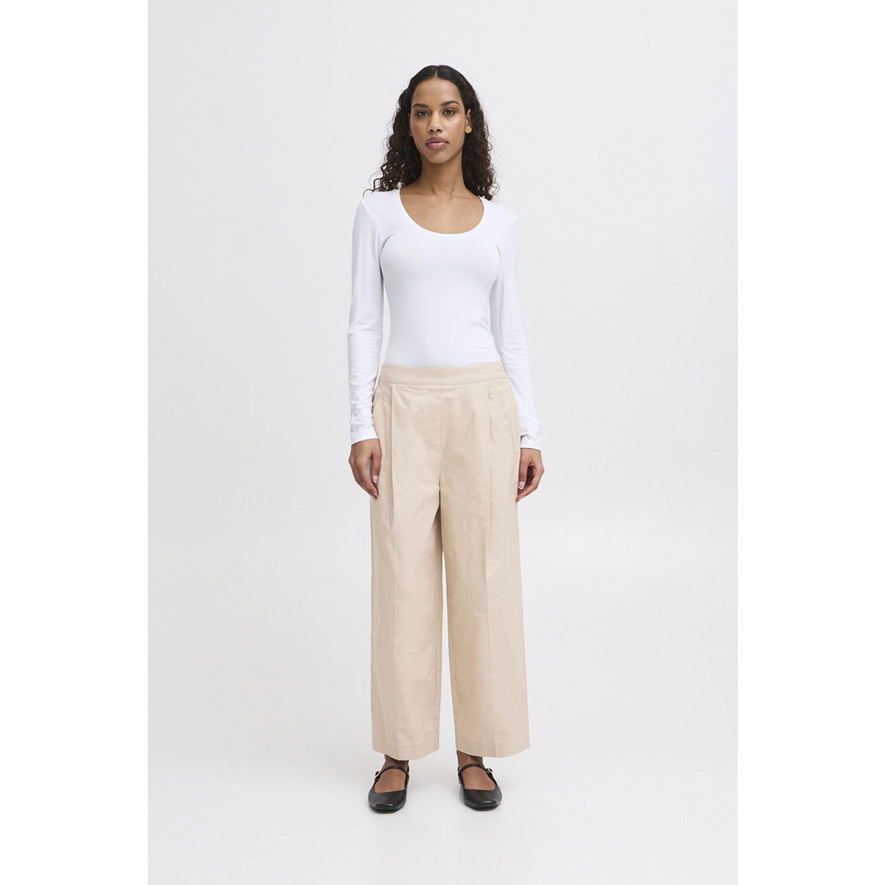 IHUNICA Oxford Tan Trousers