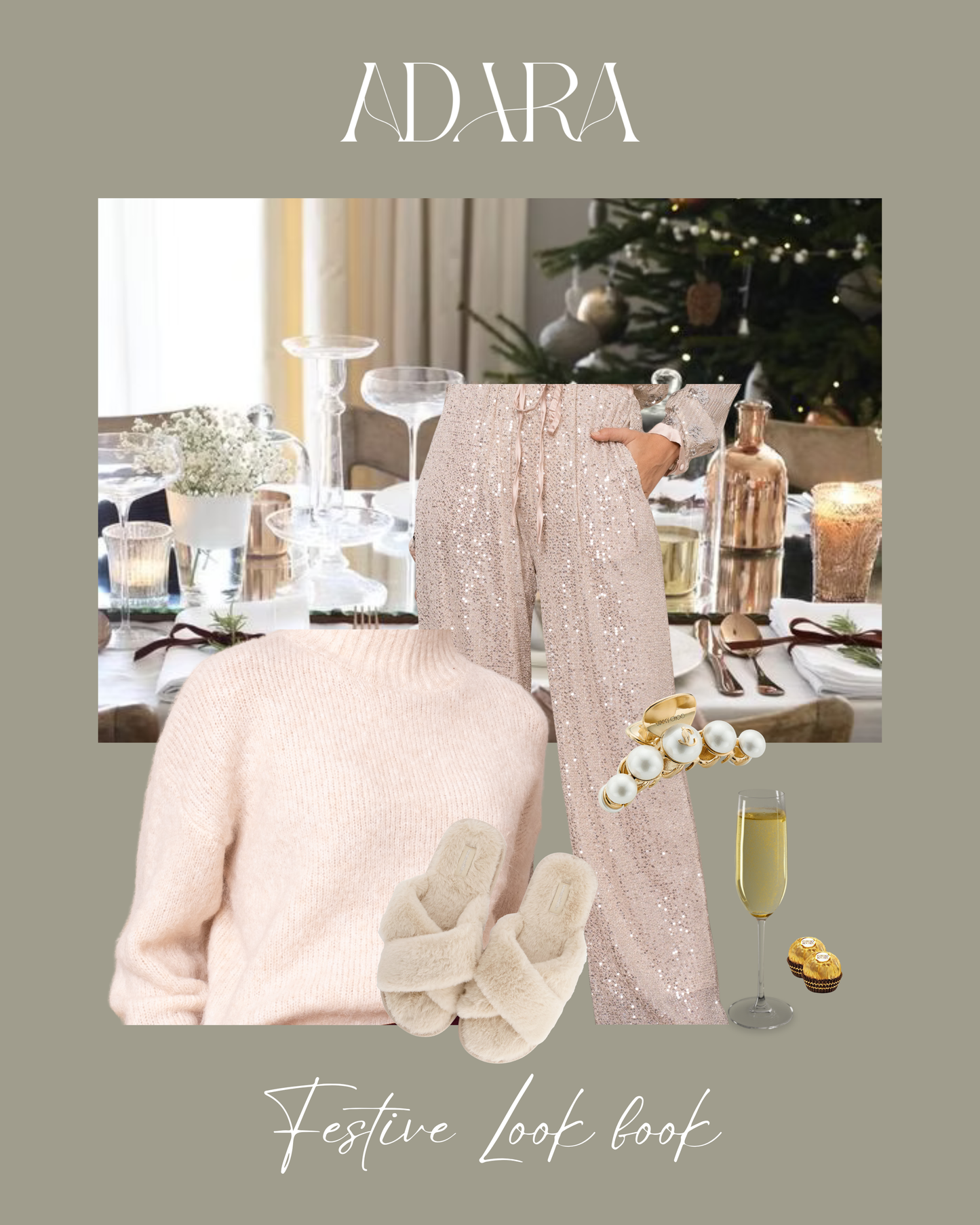 Audrey Ivory soft polo neck jumper