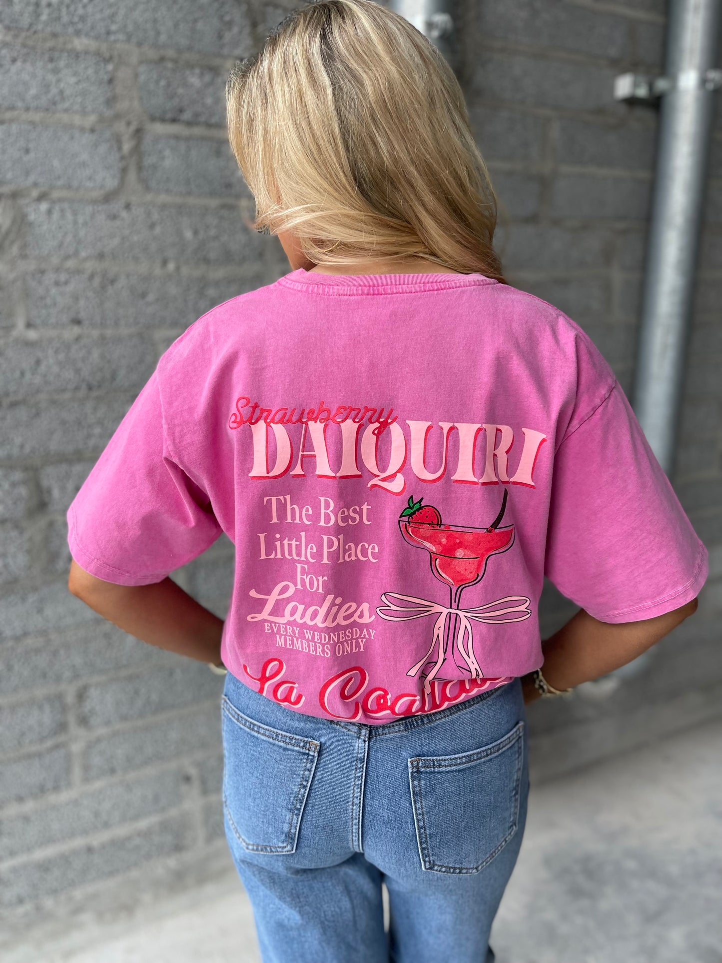 Strawberry Daiquiri pink Tshirt