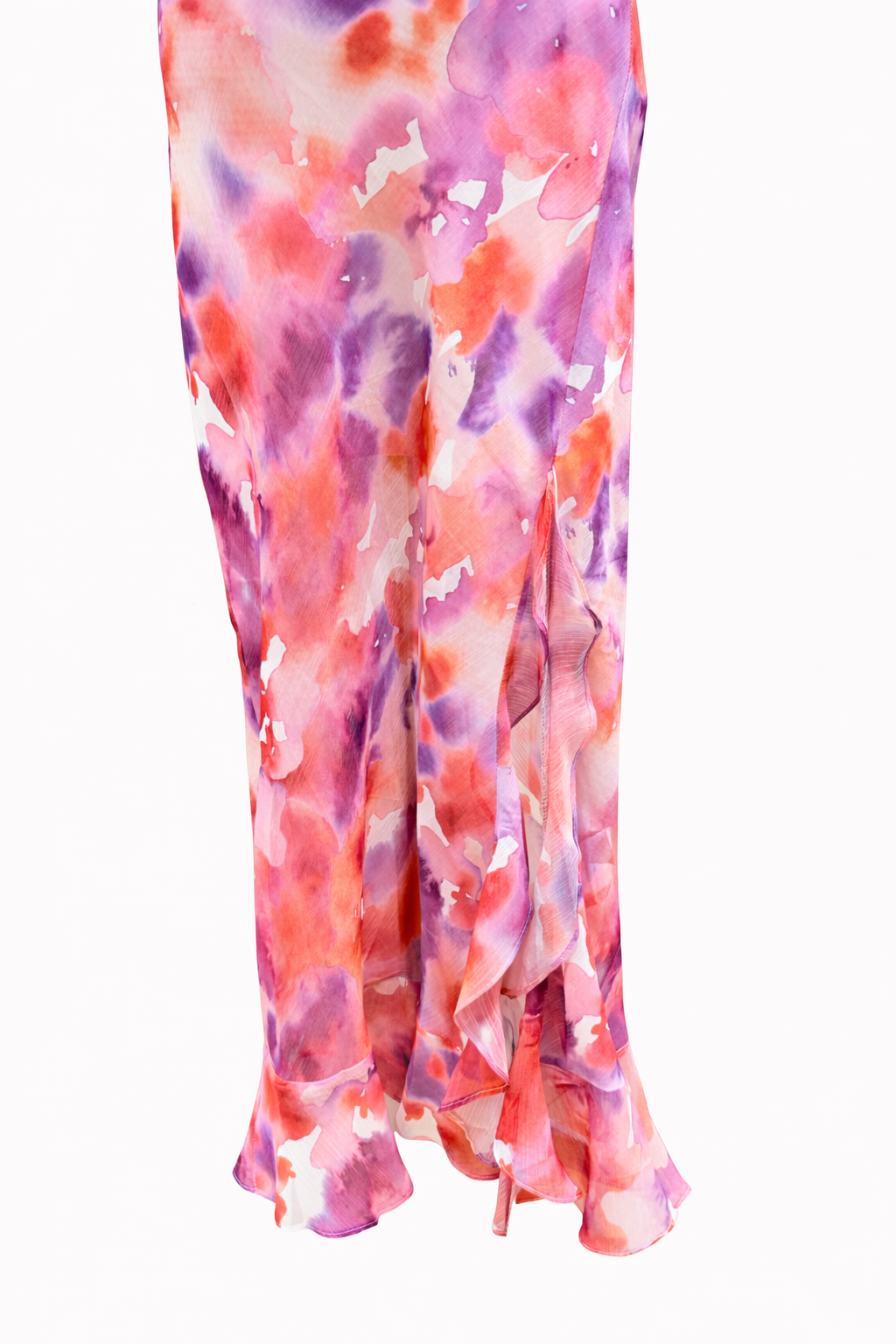 Clara pink and orange strappy dress