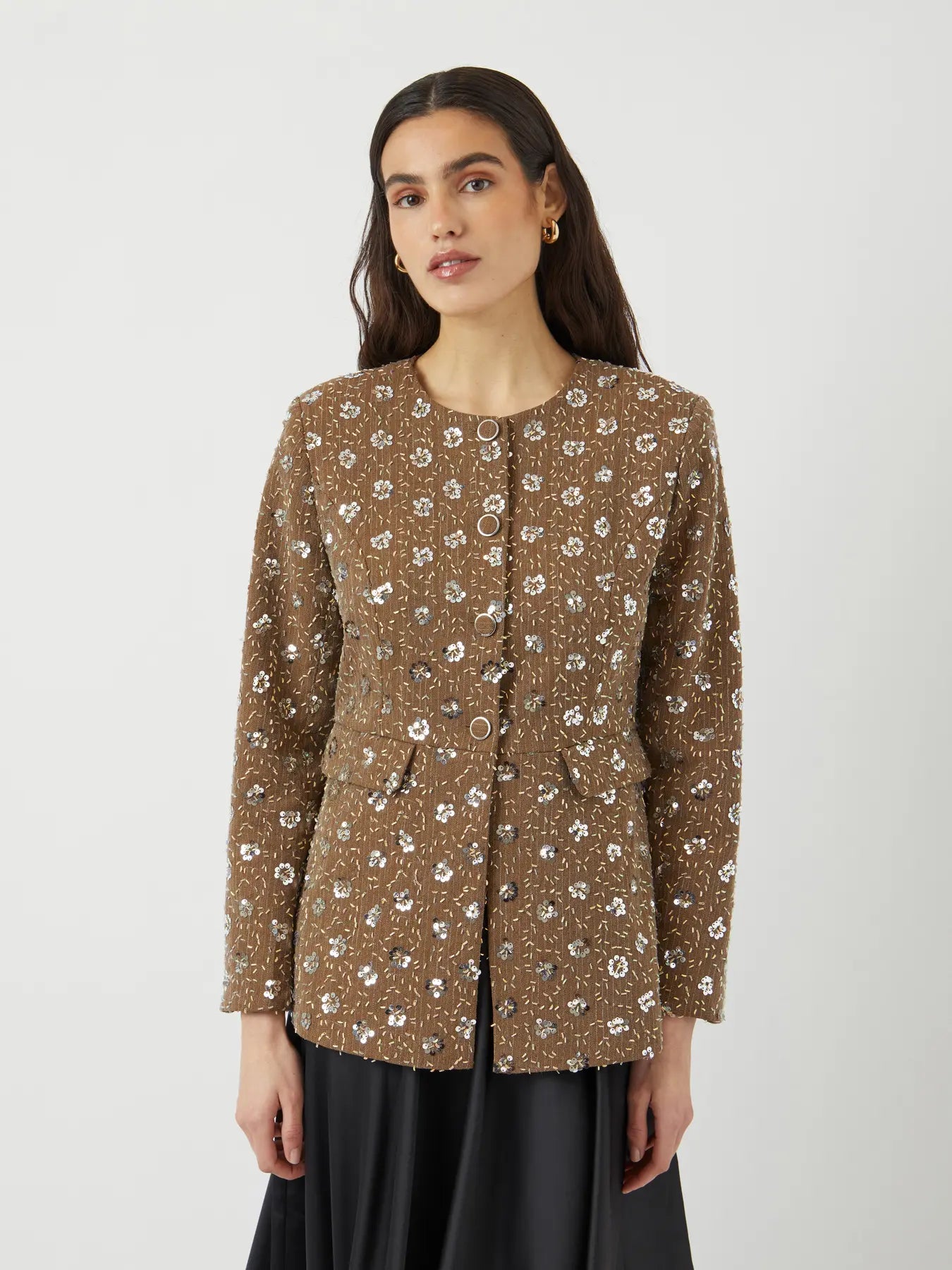 YASSOLLER LS SEQUIN BLAZER - SHOW