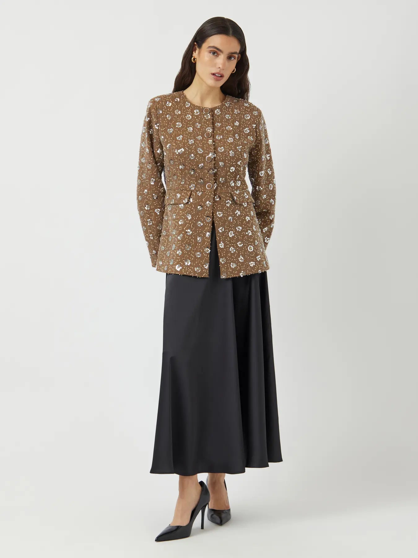 YASSOLLER LS SEQUIN BLAZER - SHOW
