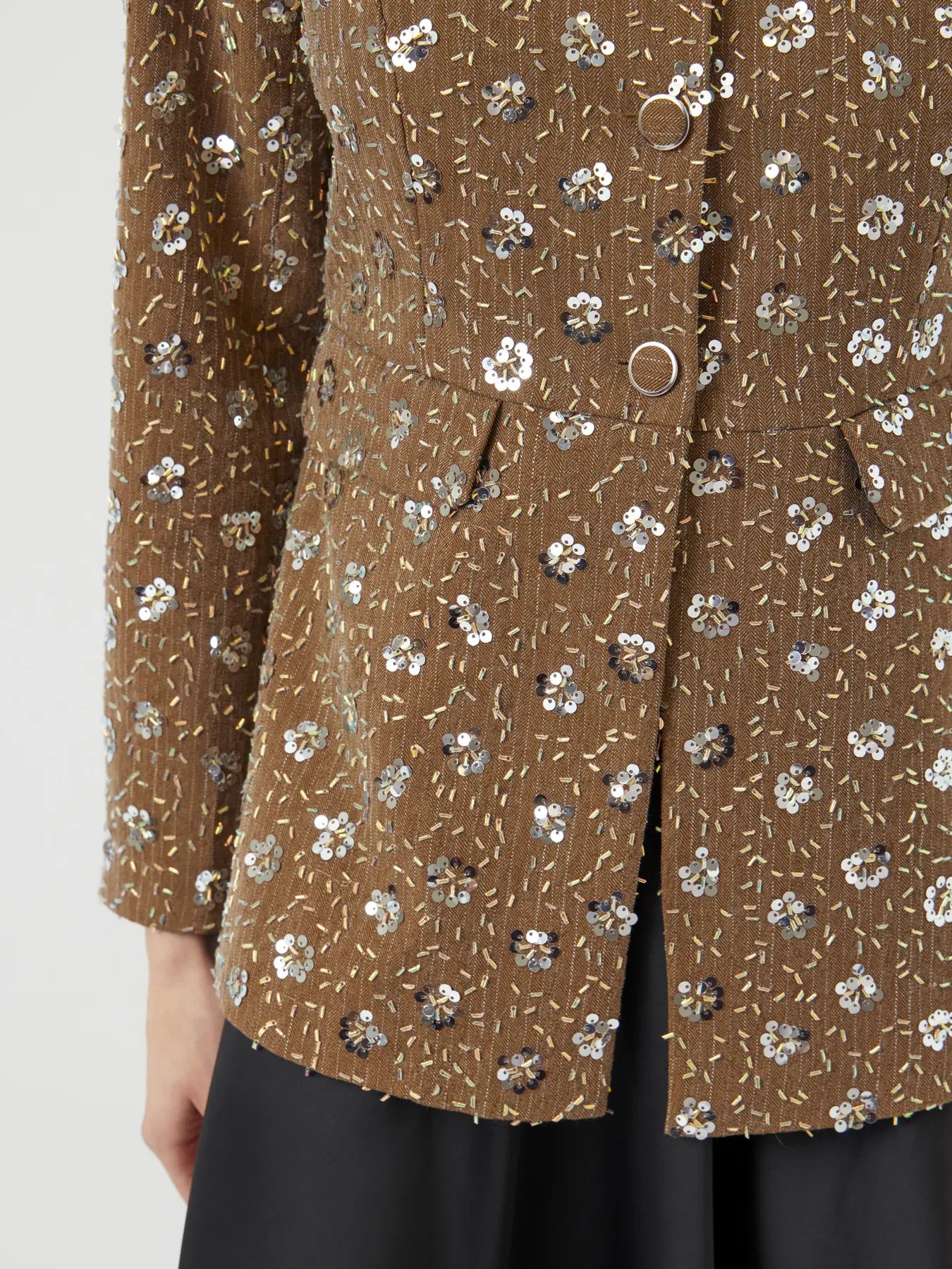 YASSOLLER LS SEQUIN BLAZER - SHOW