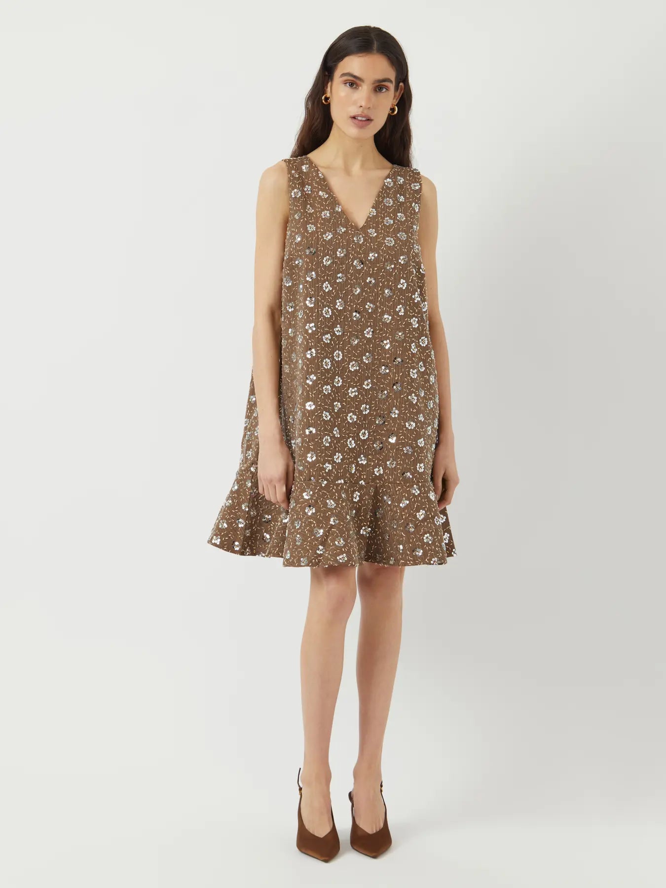 YASSOLLER SL SEQUIN DRESS - SHOW