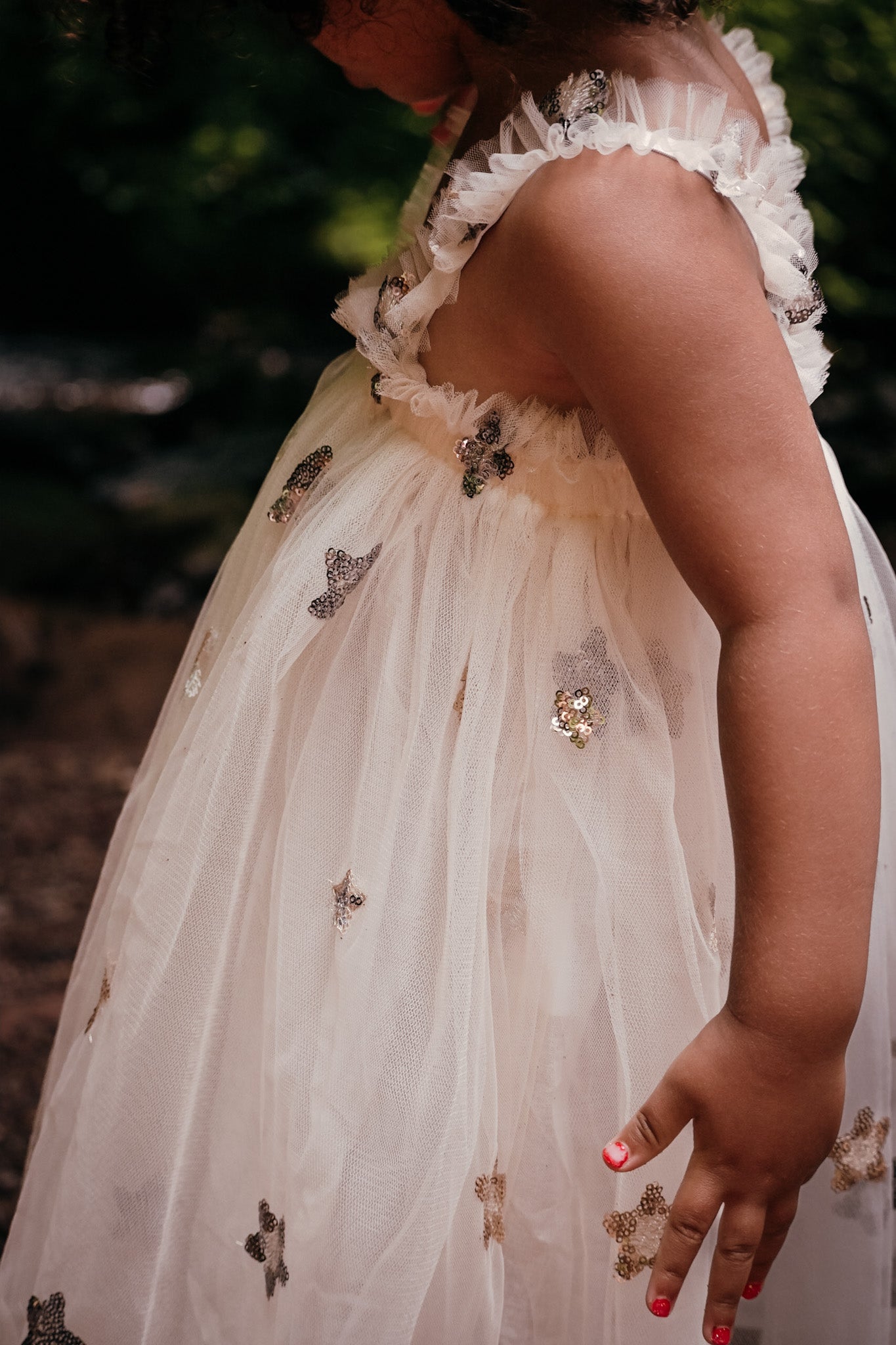 Thea Sequin Star Tulle Tutu Dress