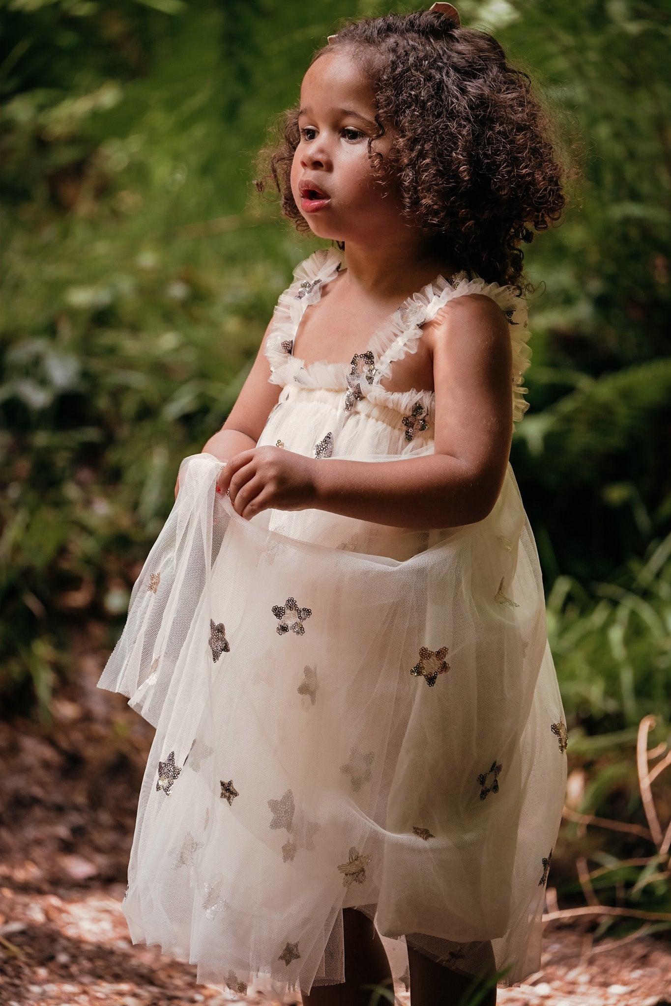 Thea Sequin Star Tulle Tutu Dress