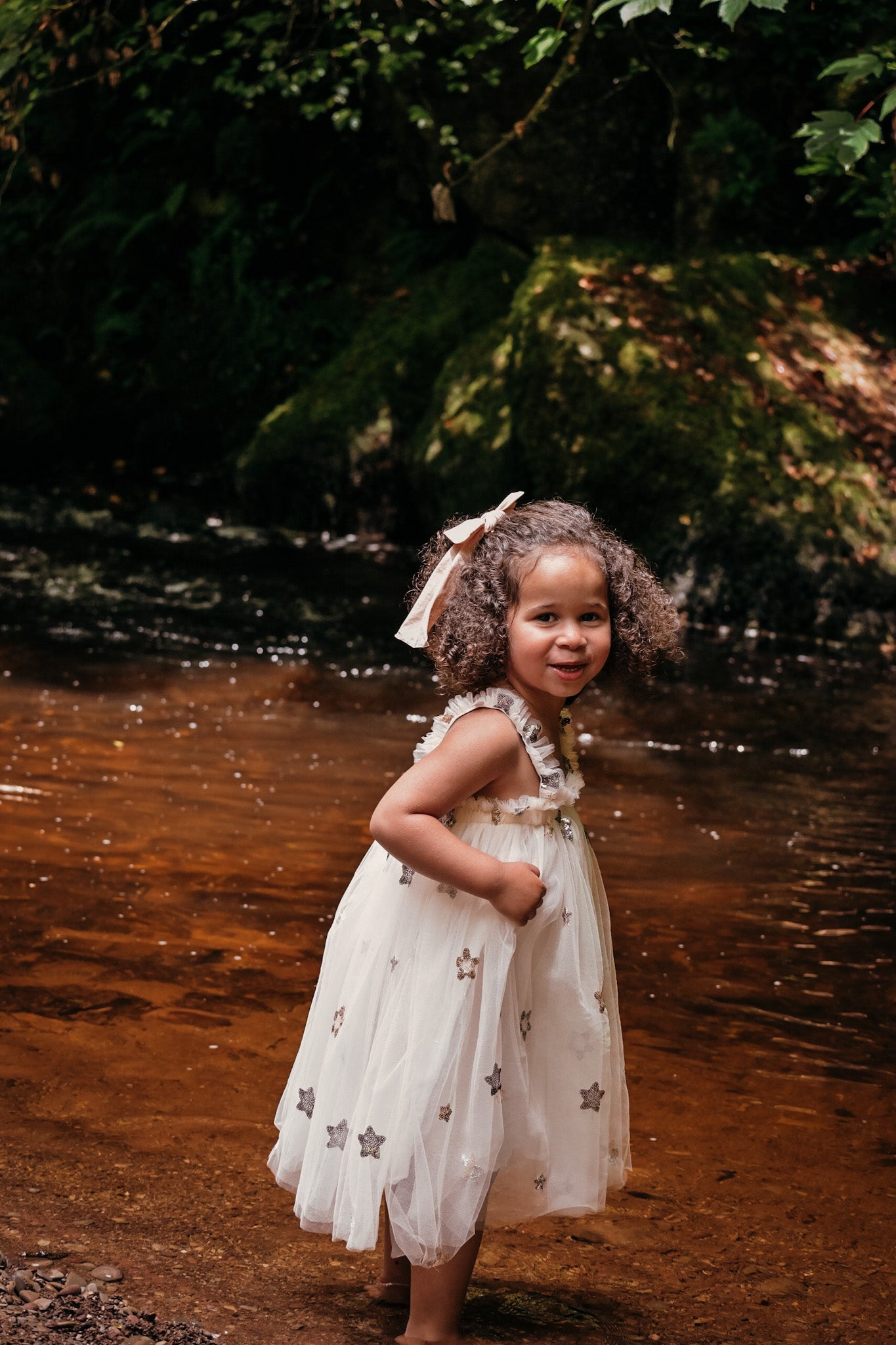 Thea Sequin Star Tulle Tutu Dress