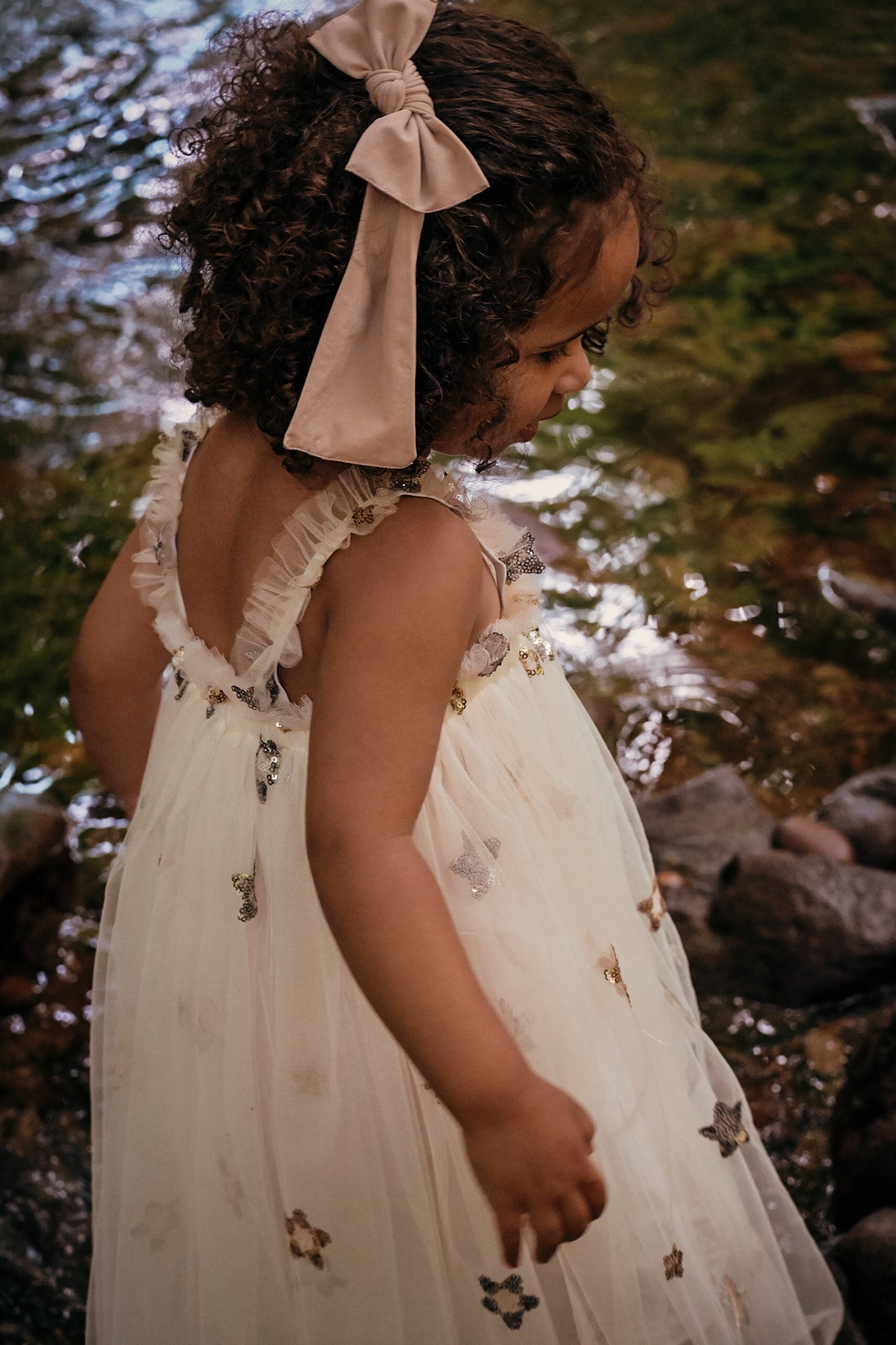 Thea Sequin Star Tulle Tutu Dress
