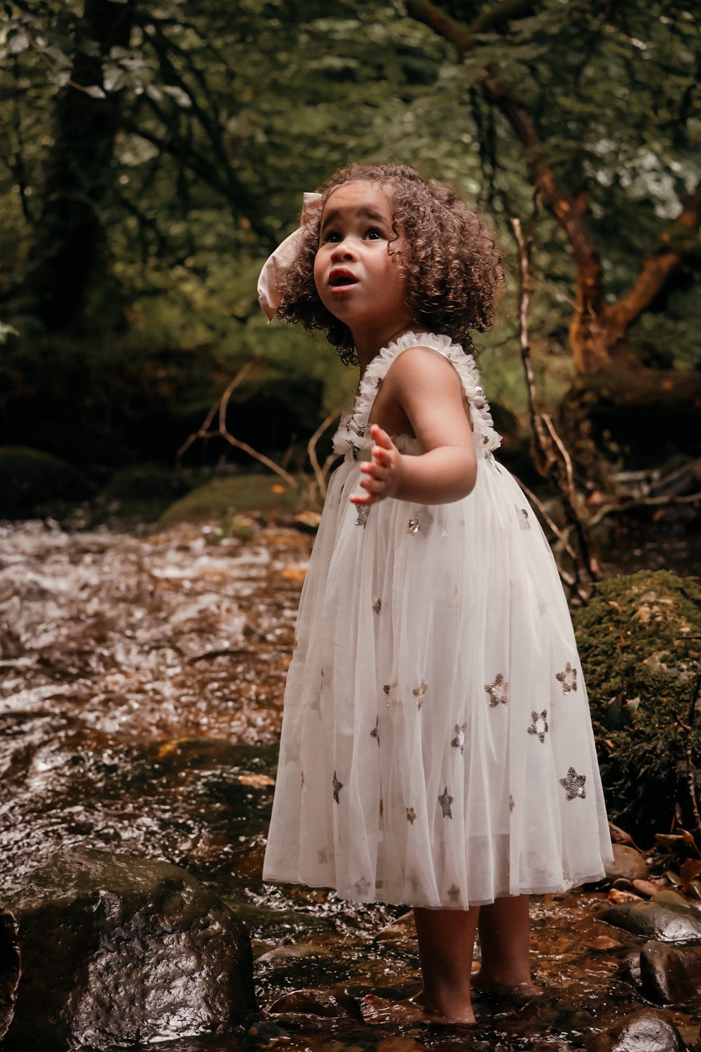 Thea Sequin Star Tulle Tutu Dress
