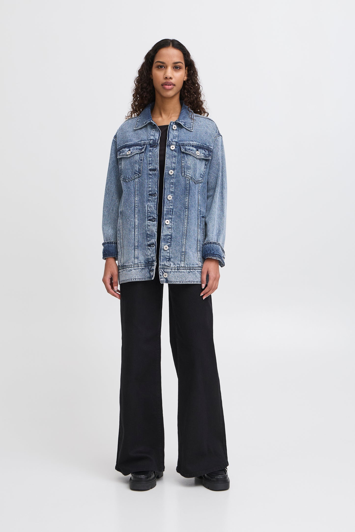 IHNAOMY oversized denim jacket