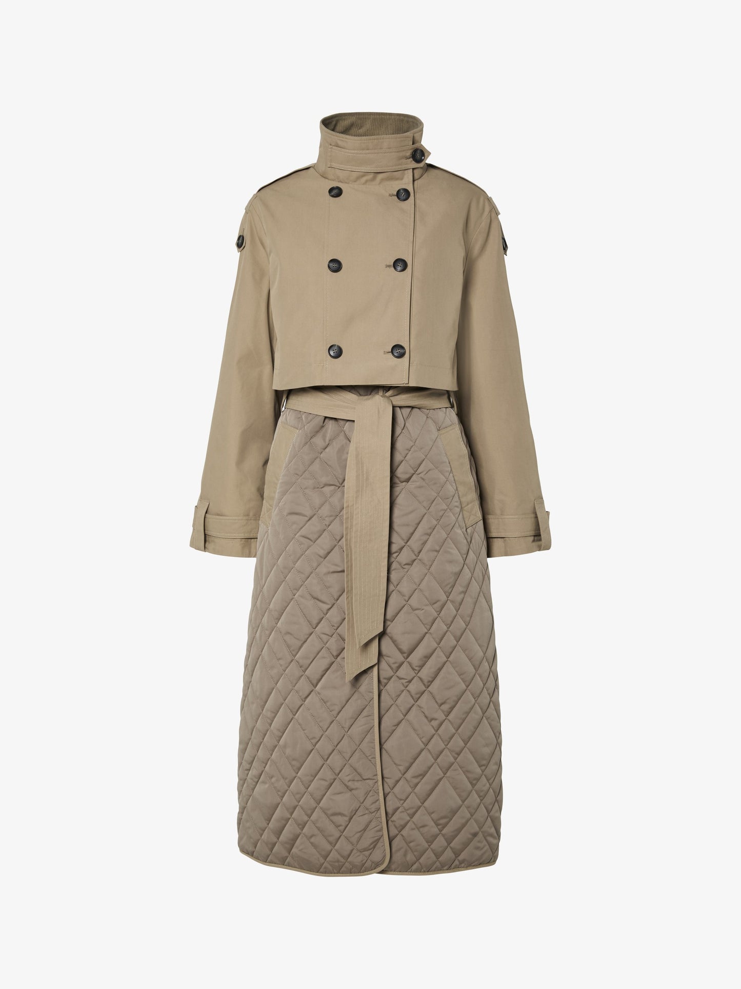 YASPRIXO COAT - Classic 2 piece coat - sepia tint