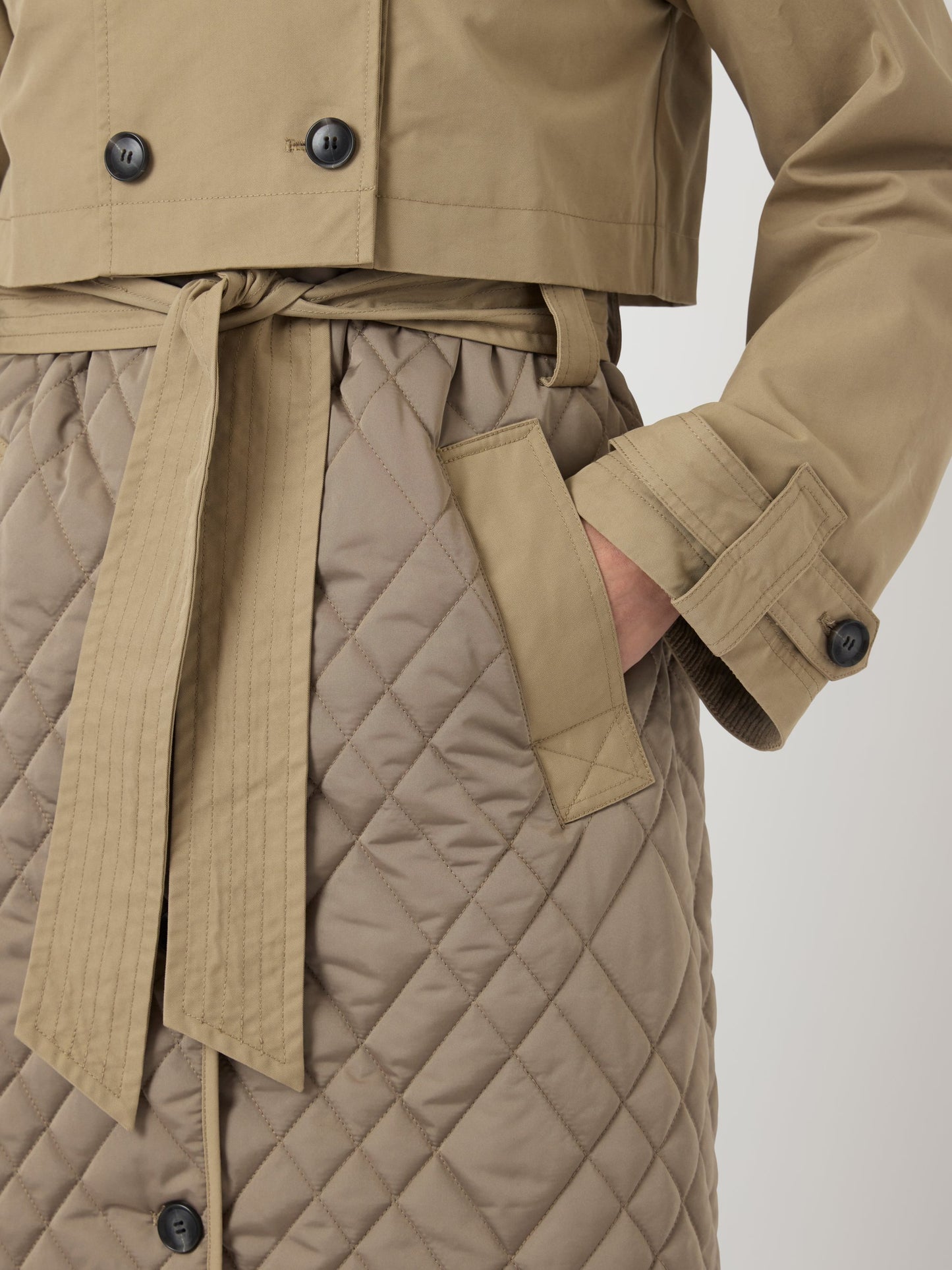 YASPRIXO COAT - Classic 2 piece coat - sepia tint