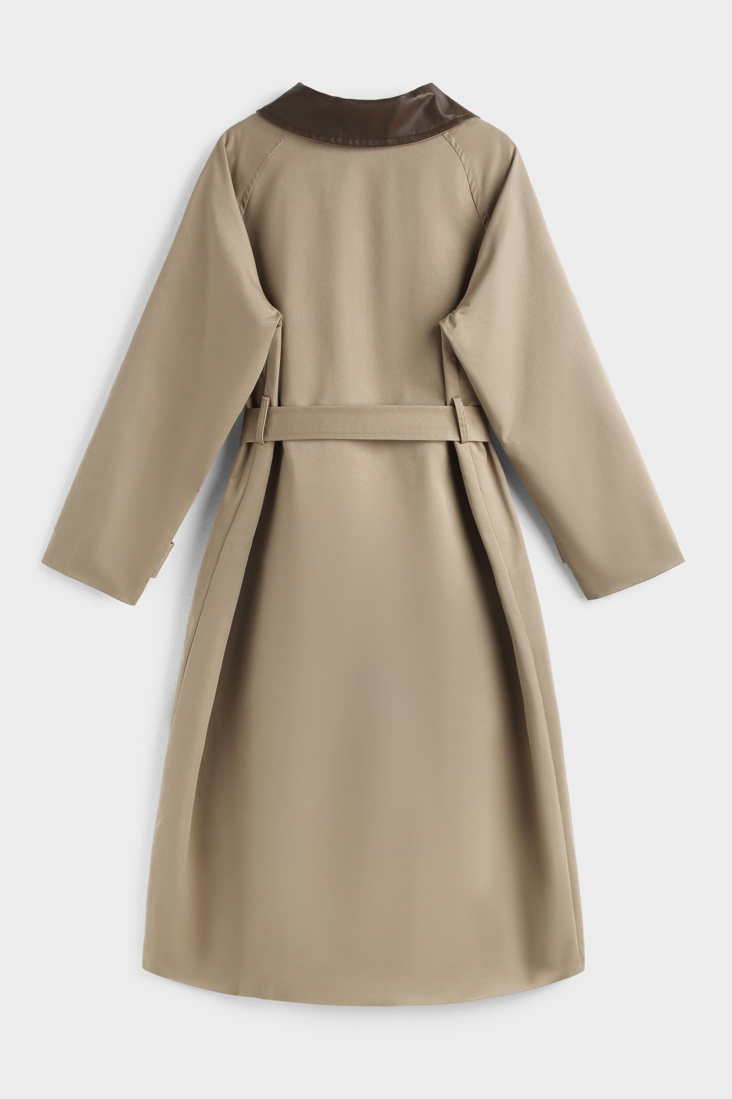Boston barn collar trench jacket