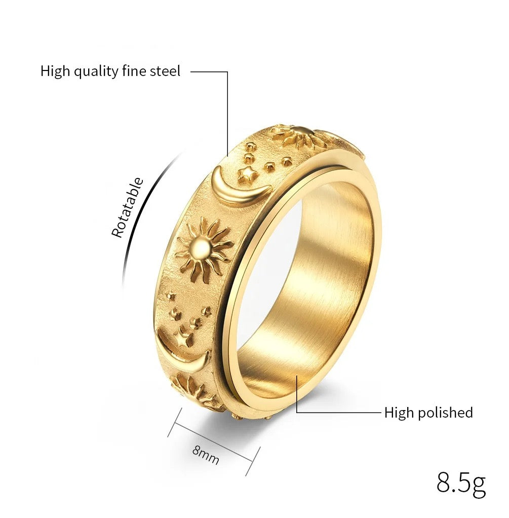 Celestial Anxiety Ring Spinner
