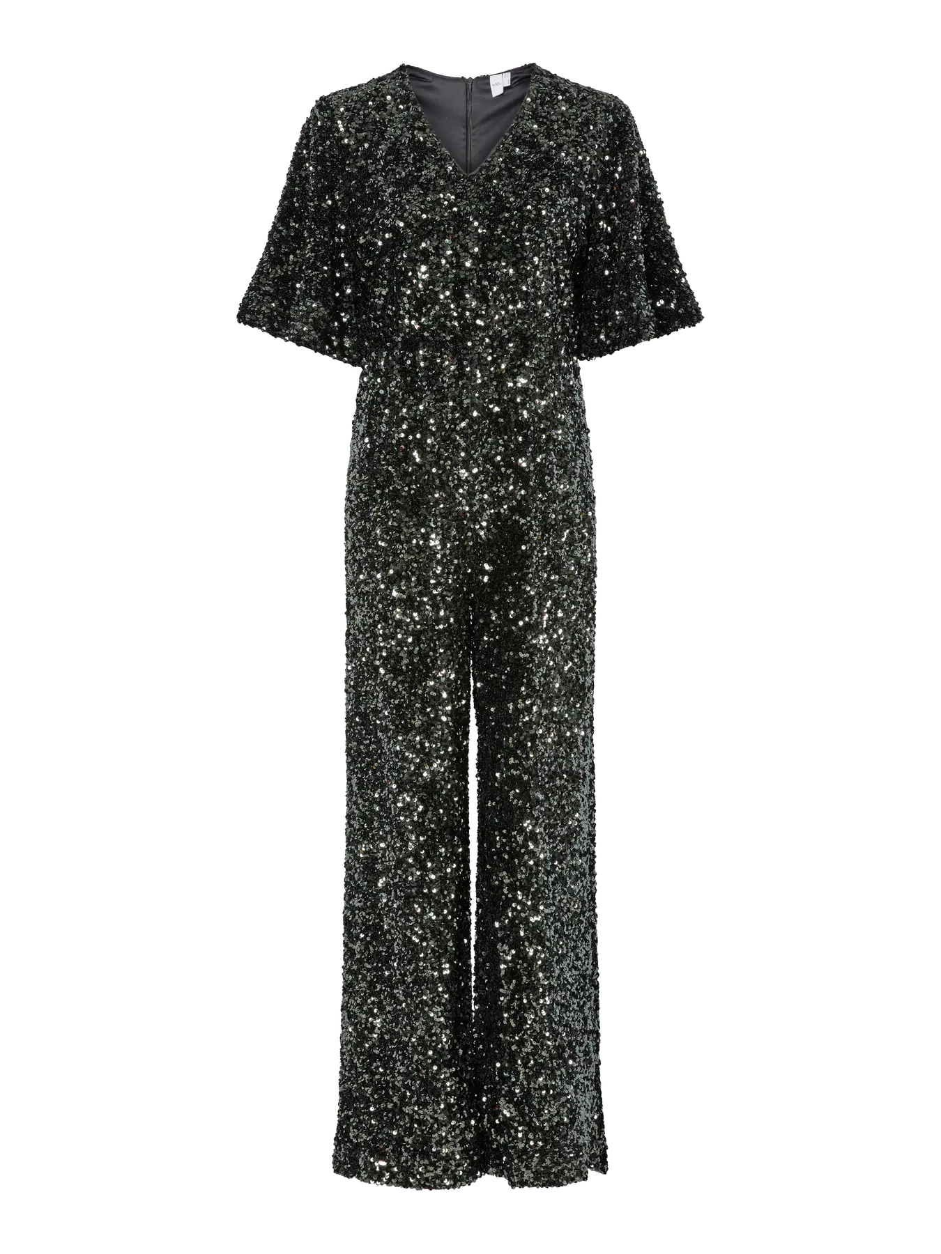 YASELLE 2/4 SEQUIN JUMPSUIT