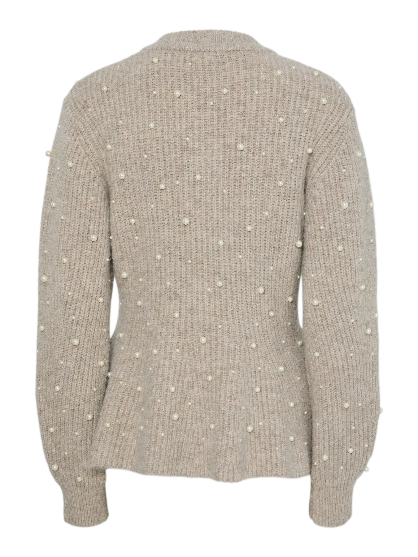 YASPEMINA LS KNIT Pearl CARDIGAN