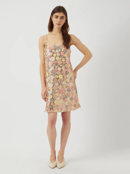 YASLALEA STRAP SEQUIN DRESS - Cocktail dress / Party dress