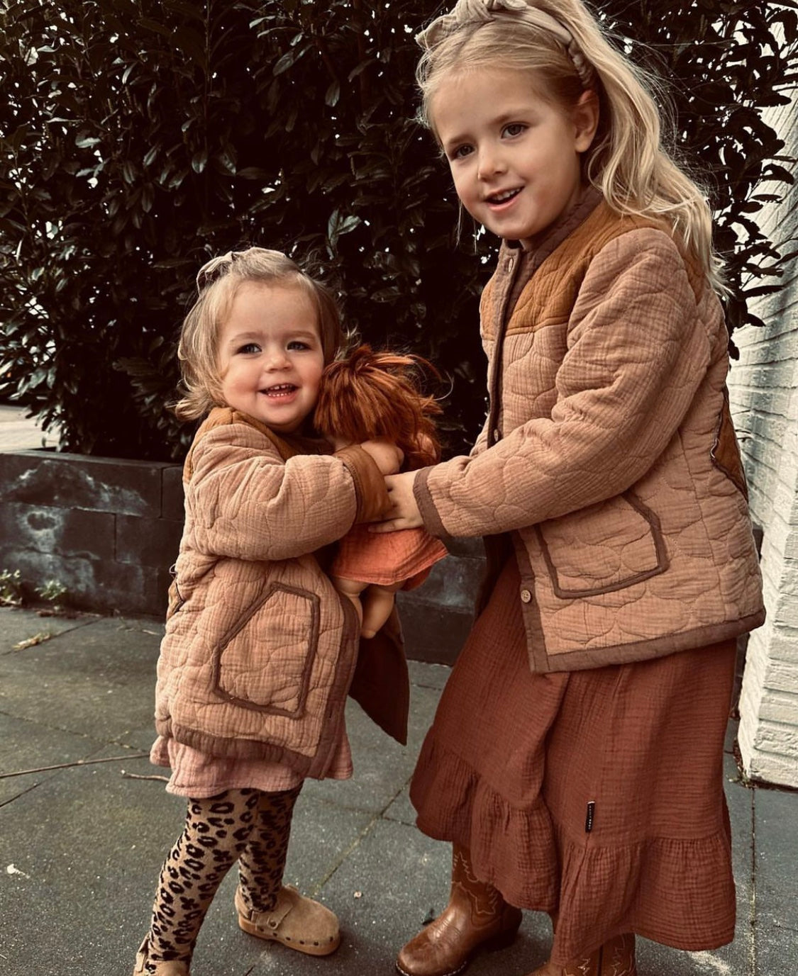 Quilted organic cotton jacket