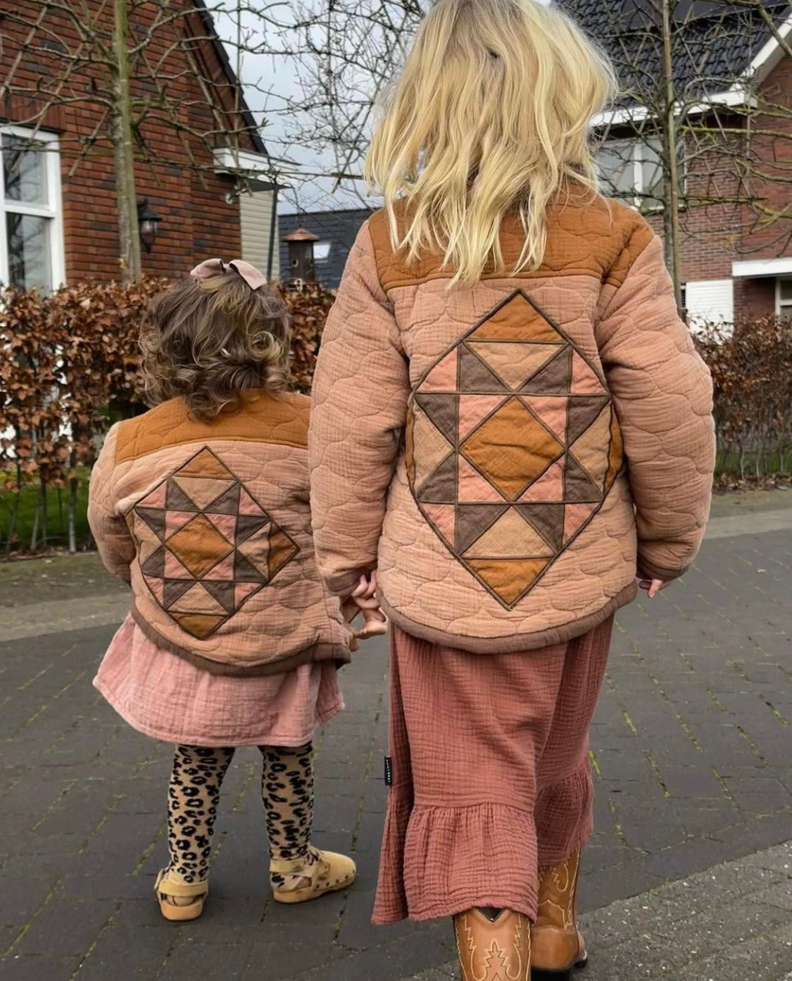 Quilted organic cotton jacket