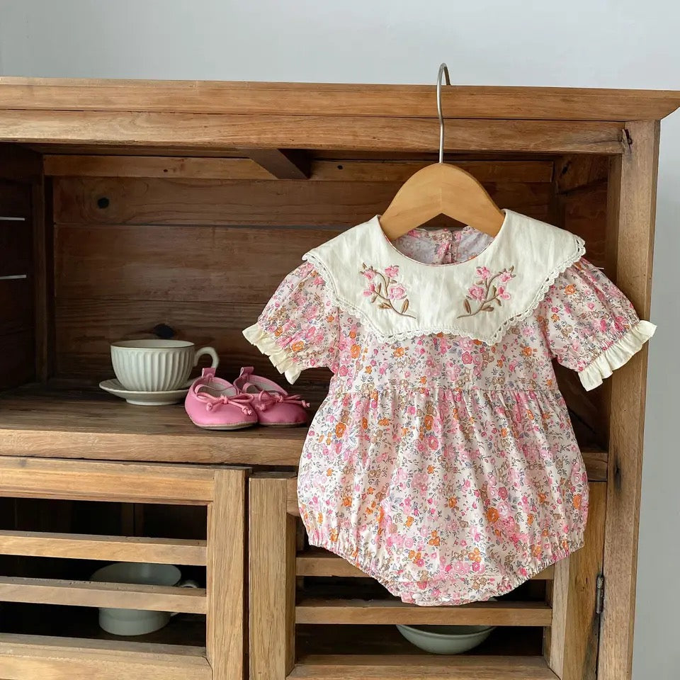 Margot floral romper