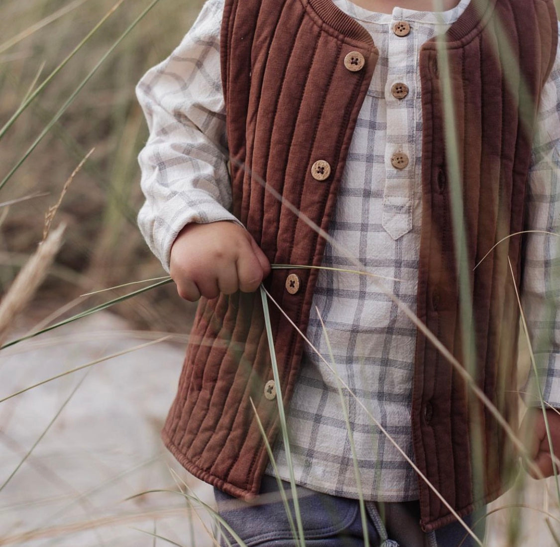 Rocky Road Quilted Waistcoat Gilet