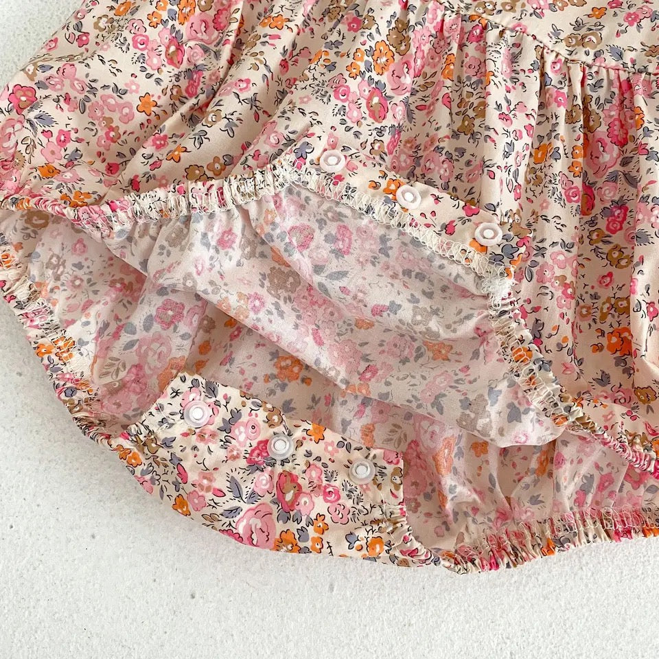 Margot floral romper