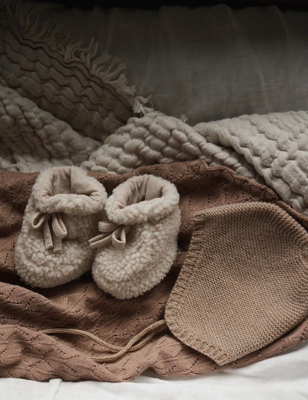 Shearling Teddy booties