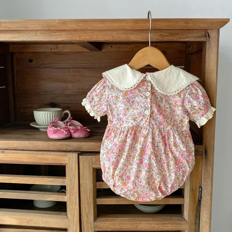 Margot floral romper