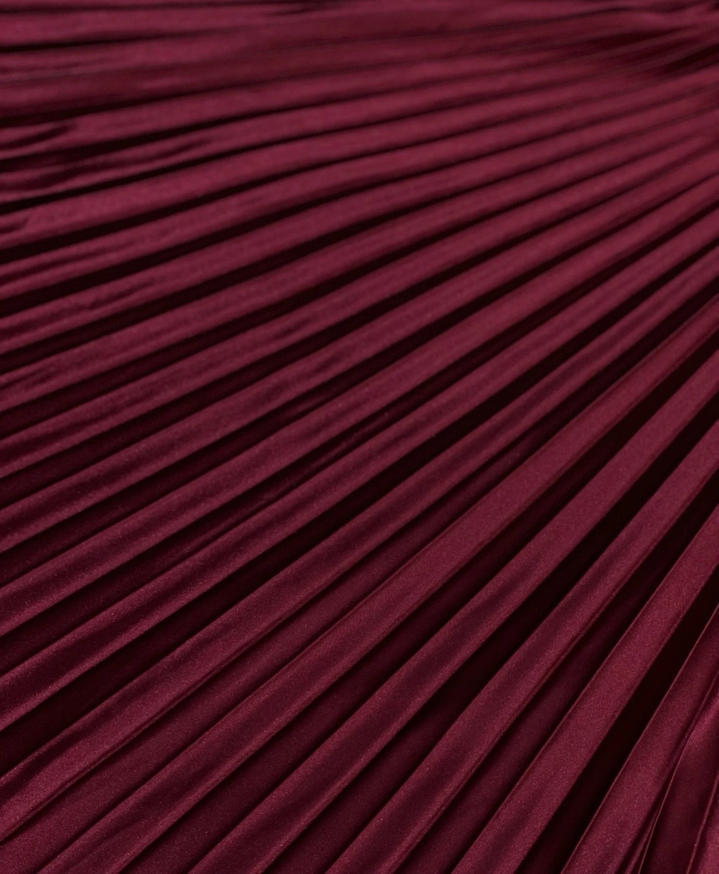 SELENA burgundy pleated skirt