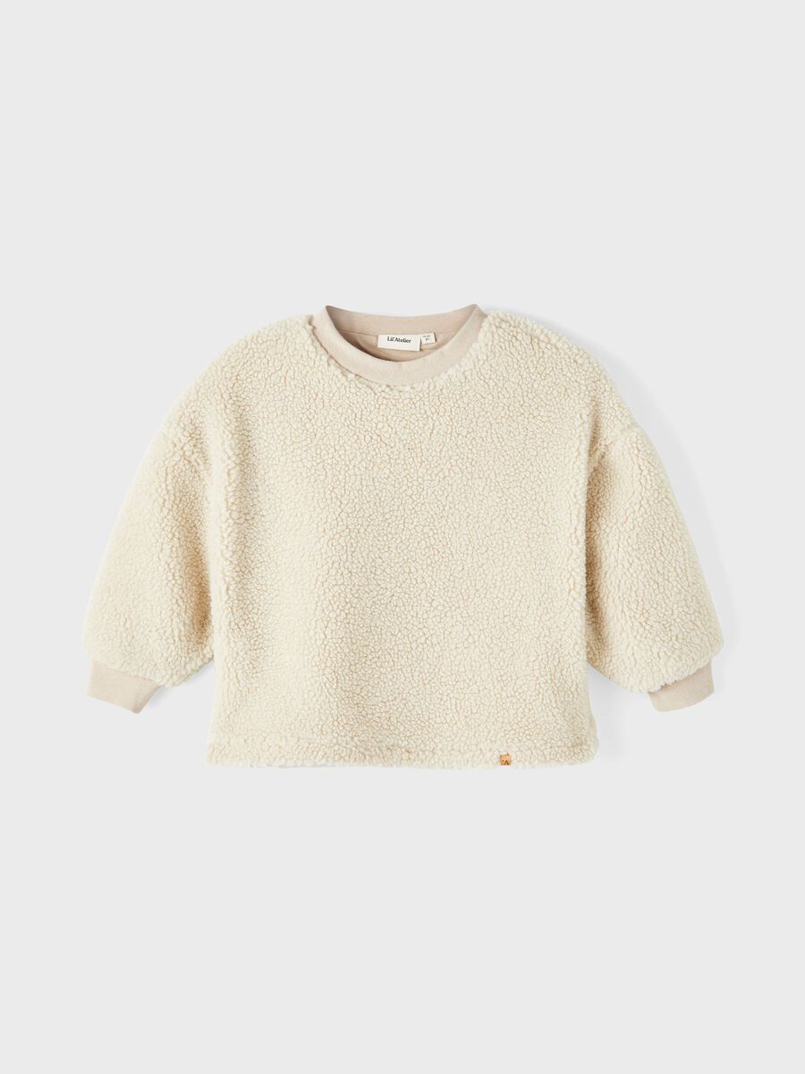 Sherpa teddy jumper