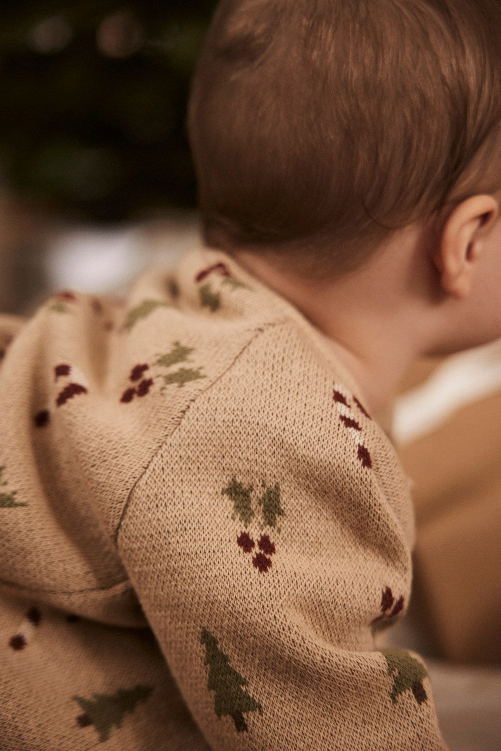 Lil'Atelier Christmas knit cardigan