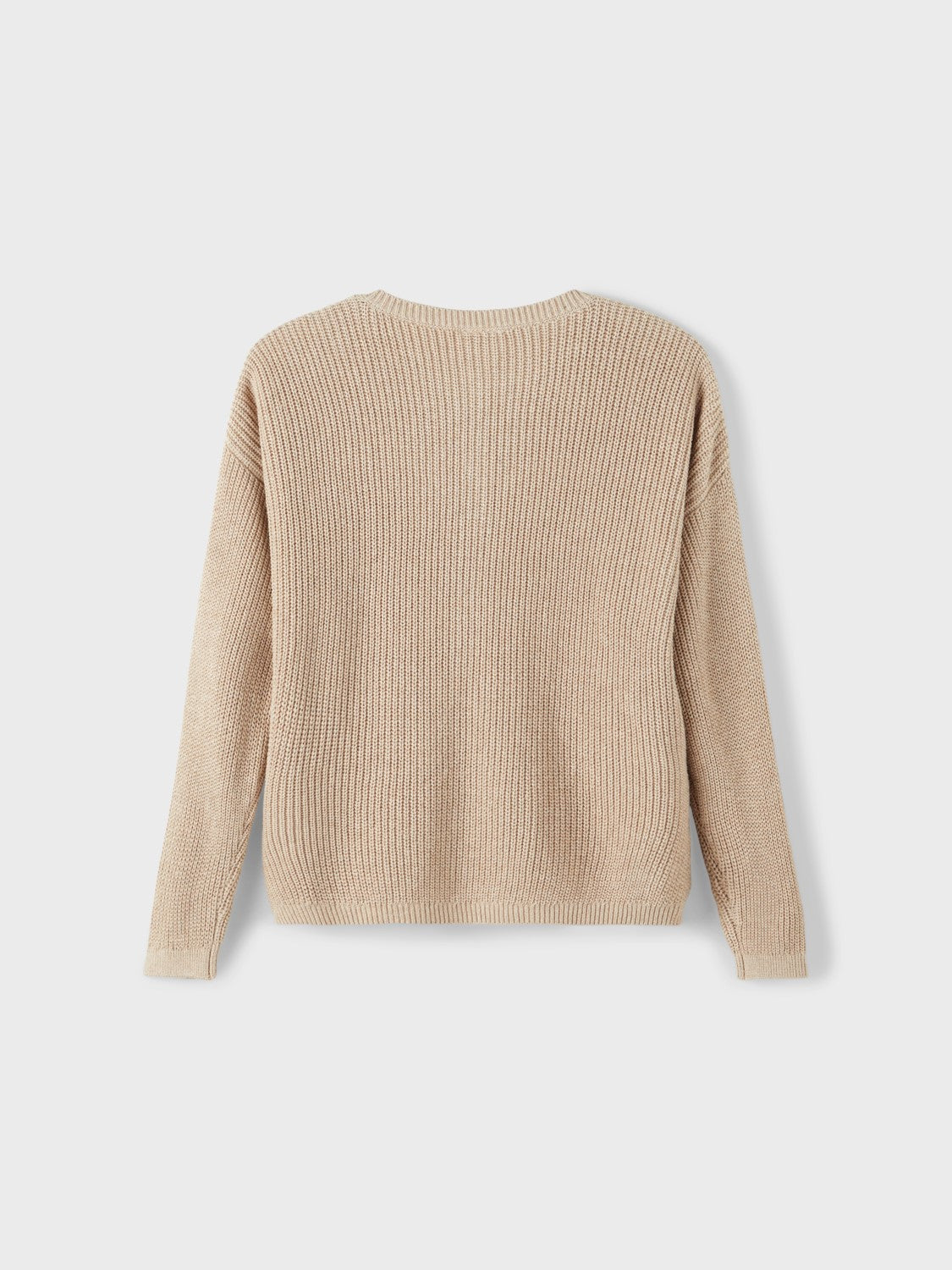 Organic Cotton Oatmeal Cardigan