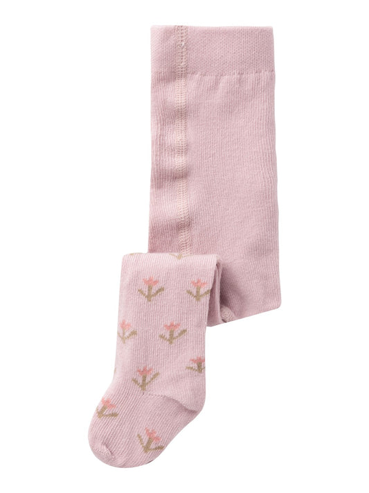 LIL' ATELIER printed tulip tights