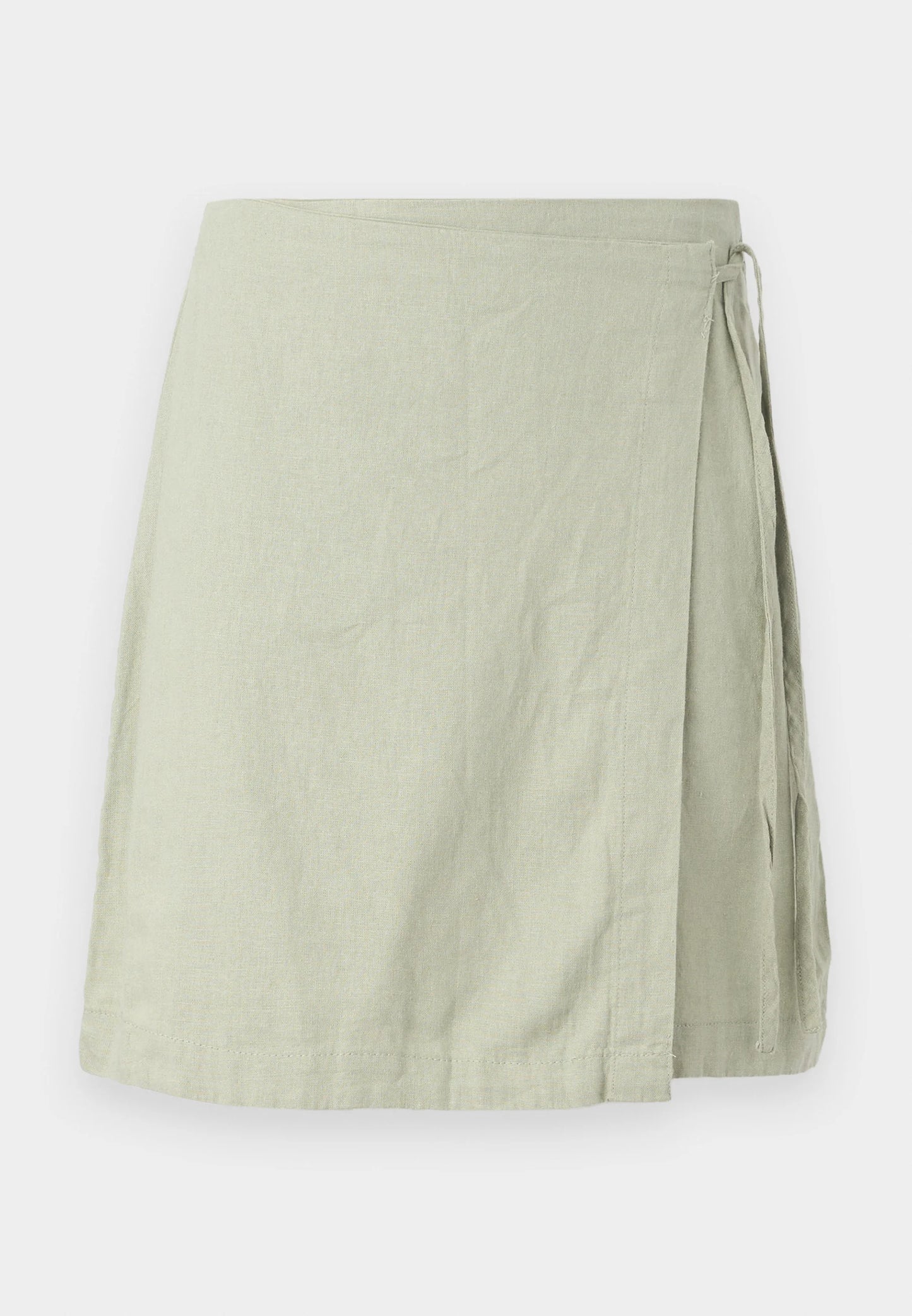IHLINNO Linen Skirt - tea