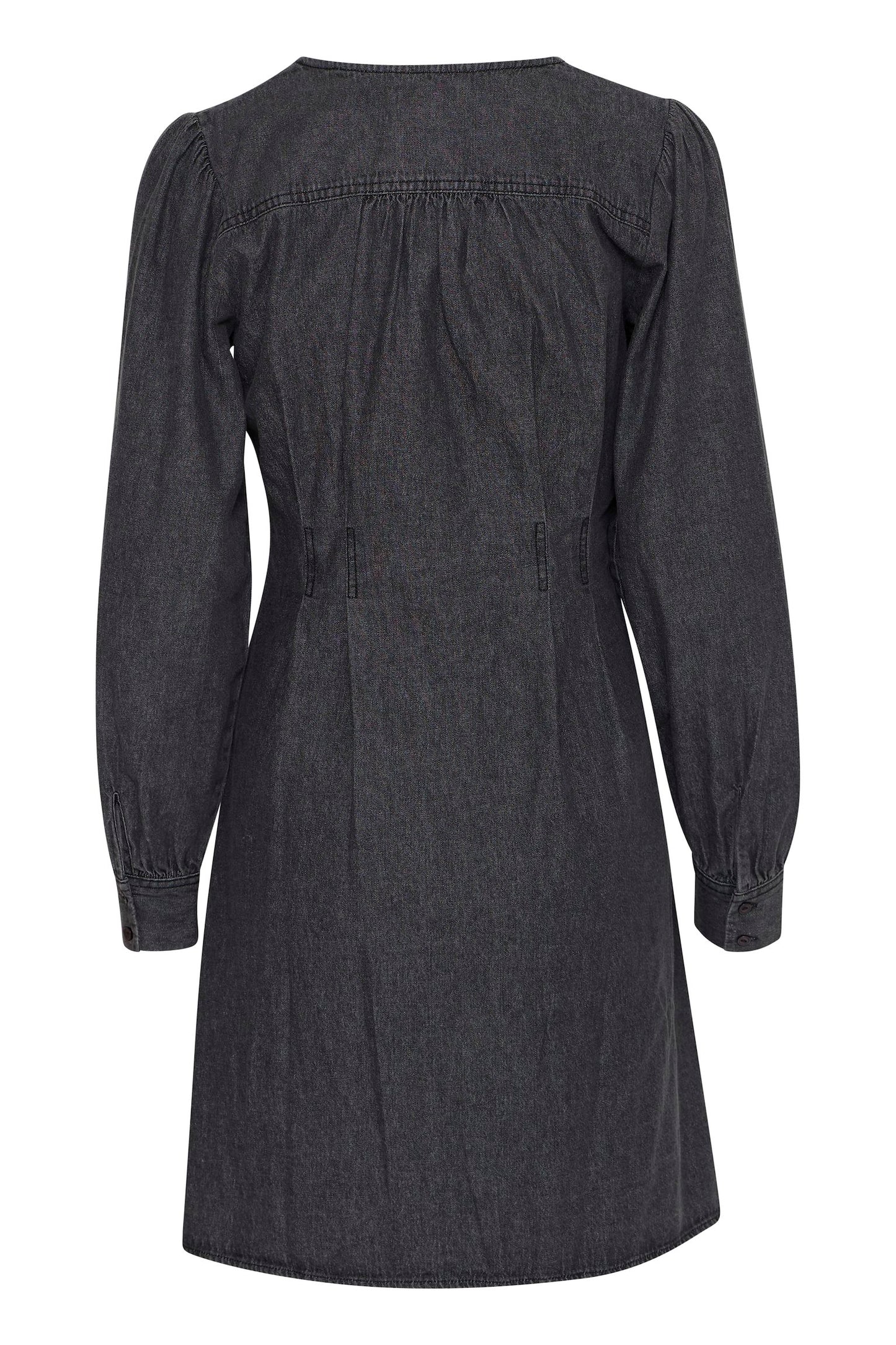 Ichi Denim Washed black dress