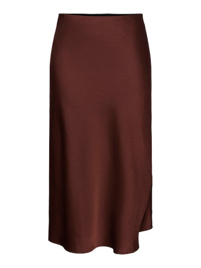 YASPASTELLA midi satin skirt