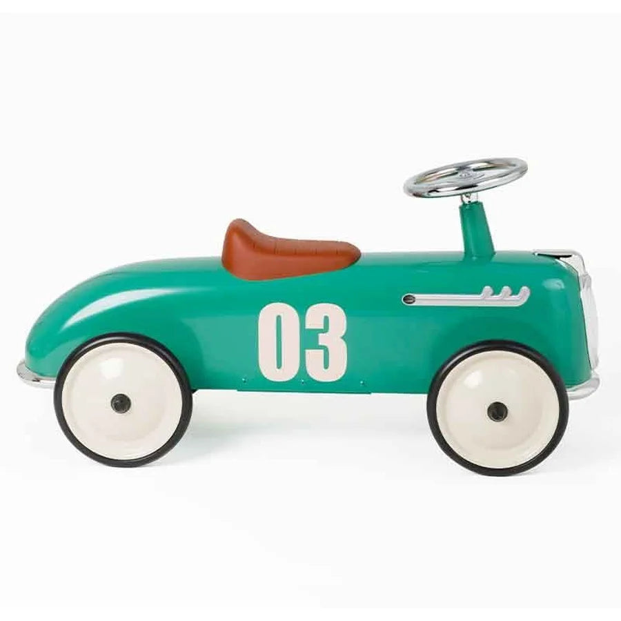 Tender Turquoise Green Roadster Ride on