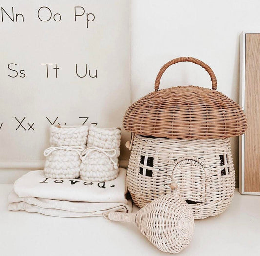 Why choosing rattan baby products over plastic can provide several benefits