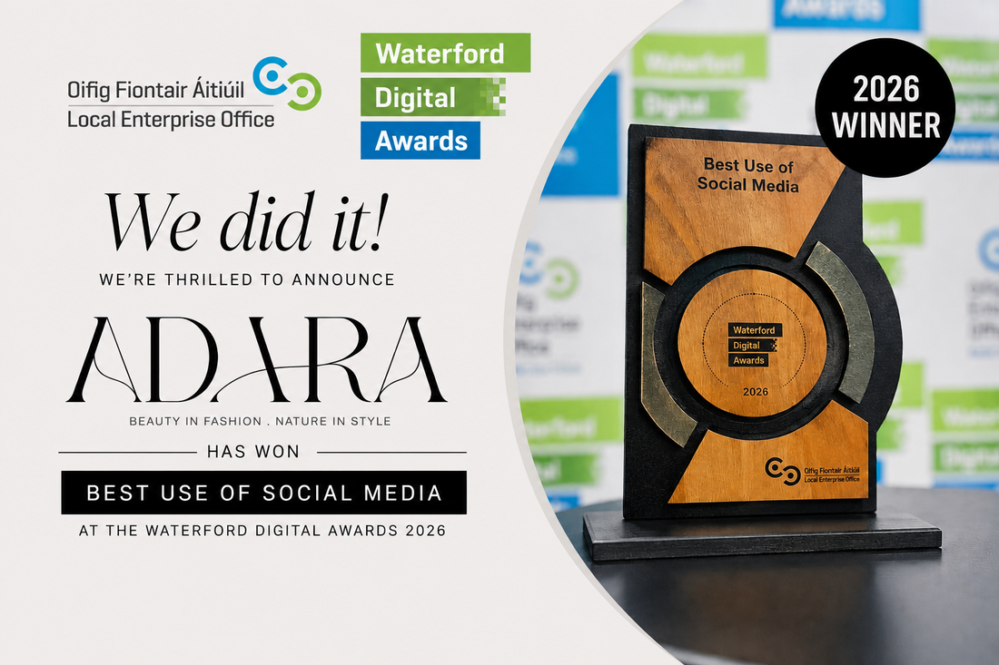 Adara won Best use of Social Media 2026 at the Waterford Digital Awards