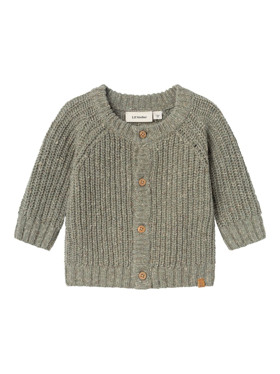 LIL' ATELIER LONG SLEEVED KNITTED CARDIGAN