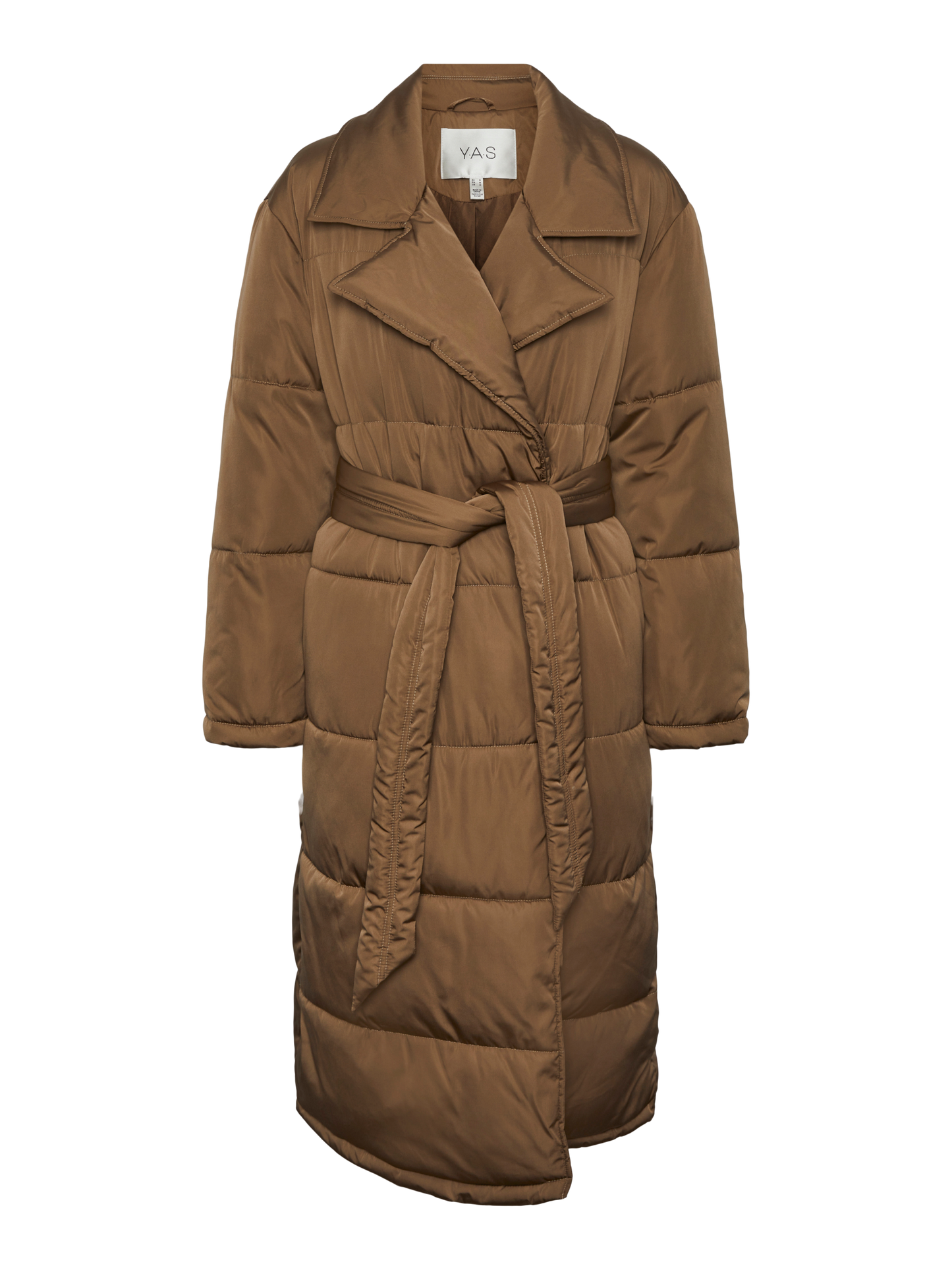 YASLUFFA LS PADDED MOCHA COAT