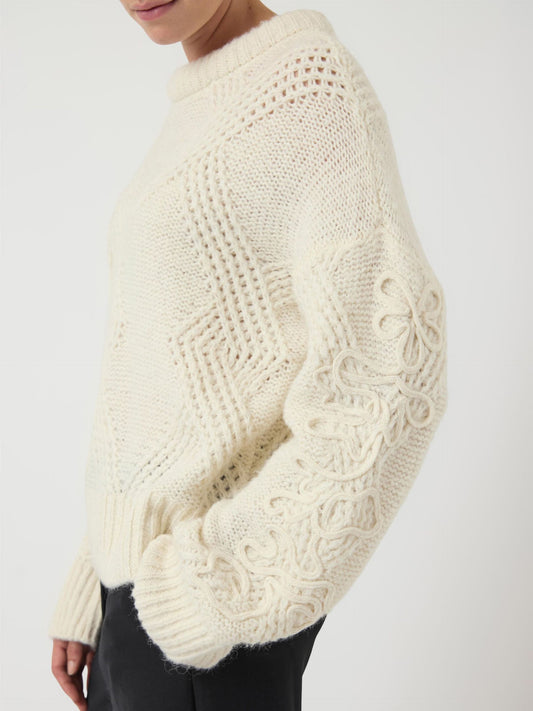 YASFLORO KNITTED PULLOVER