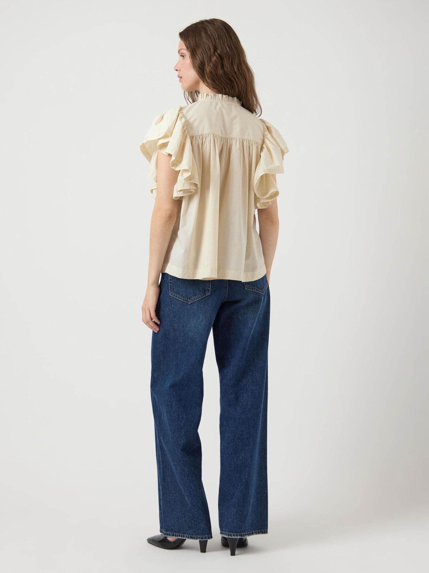 YASLUERA SHORT SLEEVED BLOUSE