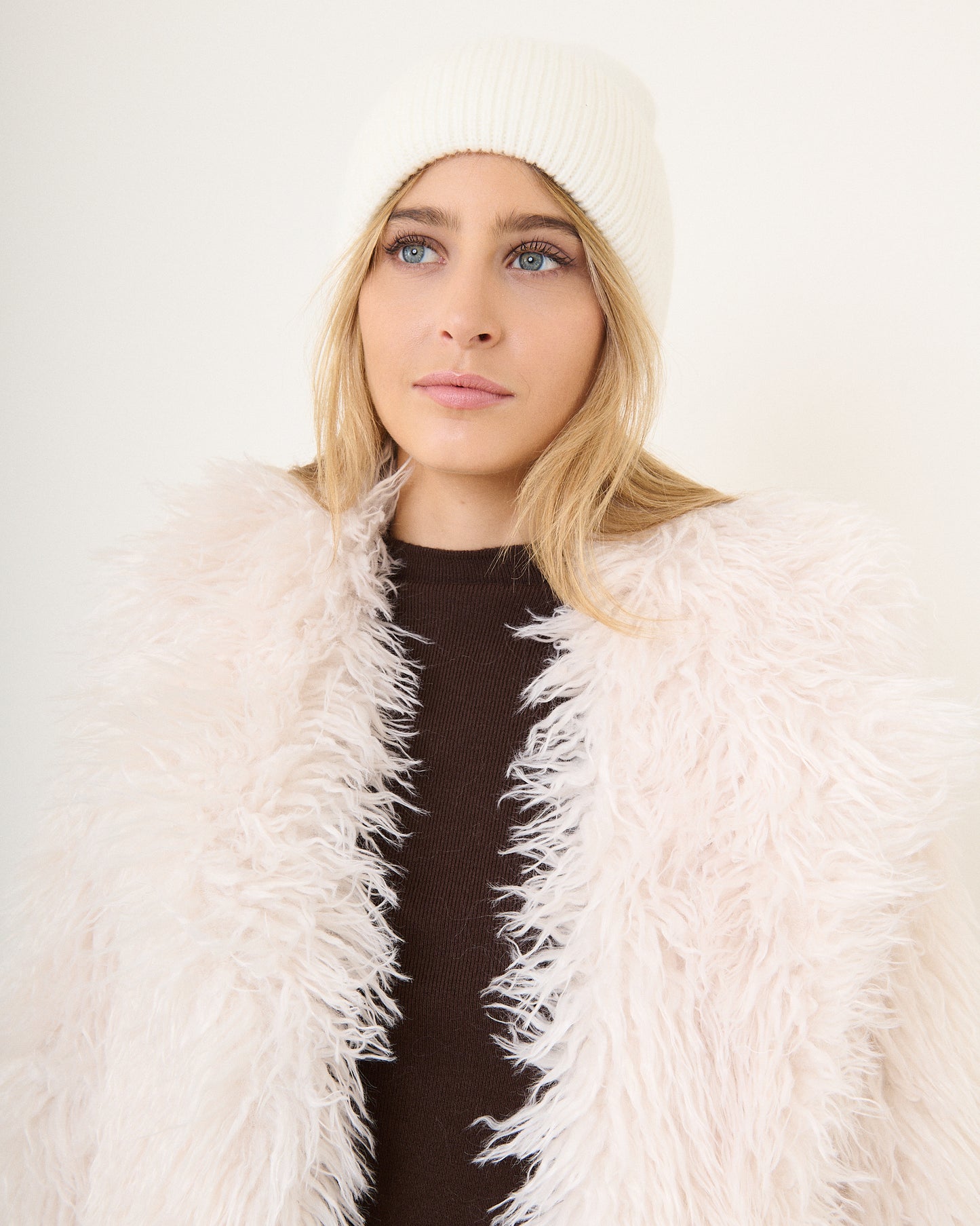 Constance nude fur coat