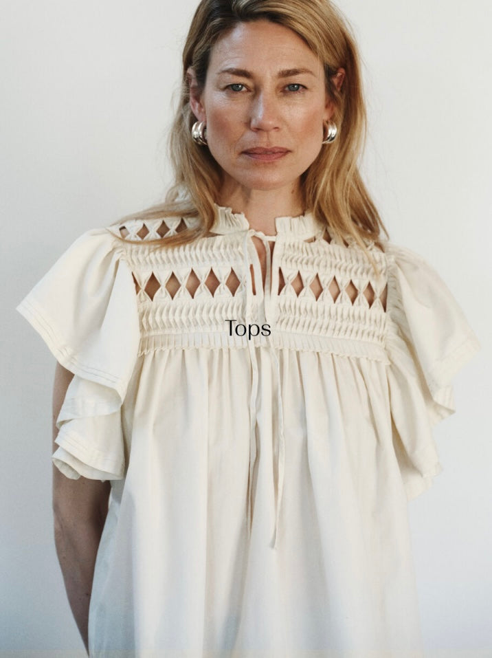 YASLUERA SHORT SLEEVED BLOUSE
