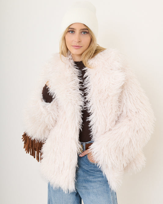 Constance nude fur coat